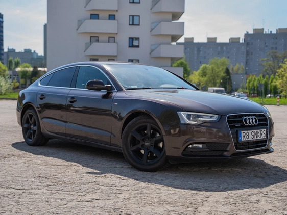 Audi A5 cena 67400 przebieg: 209718, rok produkcji 2013 z Kraków małe 704